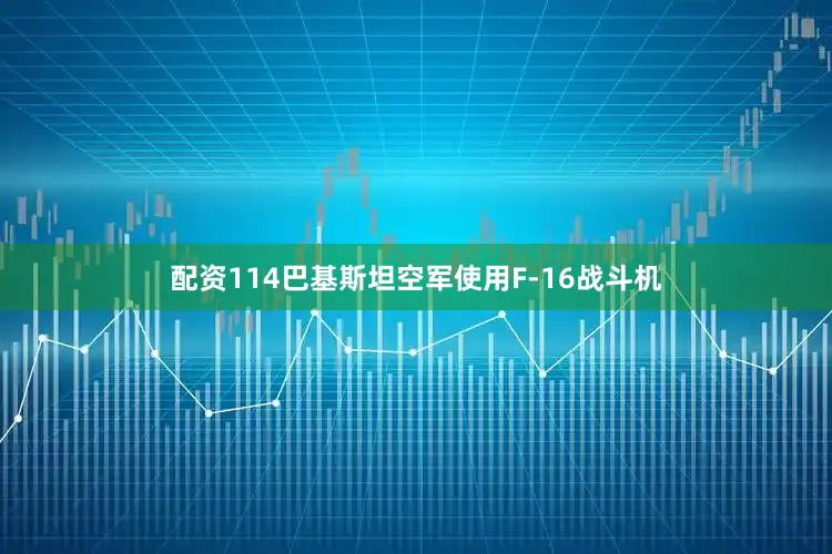 配资114巴基斯坦空军使用F-16战斗机