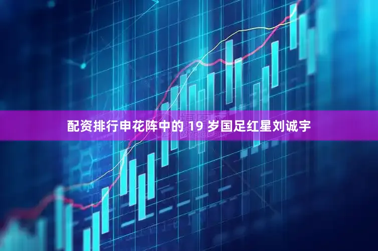 配资排行申花阵中的 19 岁国足红星刘诚宇